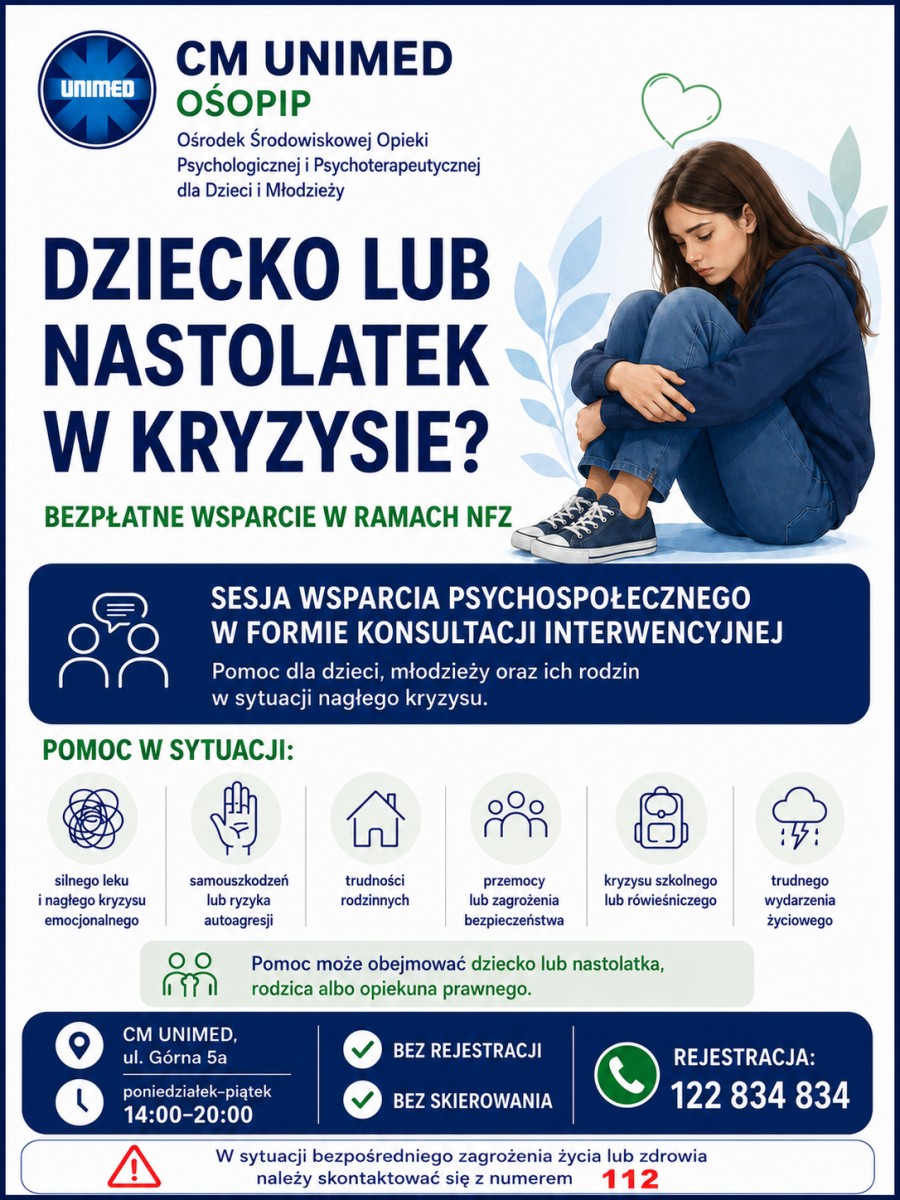 Bezpłatne konsultacje w ramach NFZ