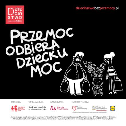Przemoc odbiera dzieciom moc