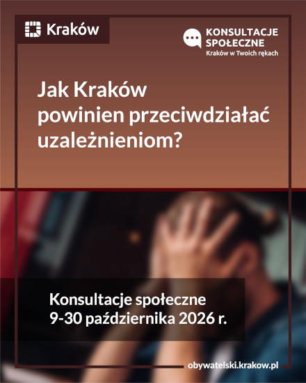 Jak Kraków powinien przeciwdziałać uzależnieniom? Ruszają konsultacje społeczne