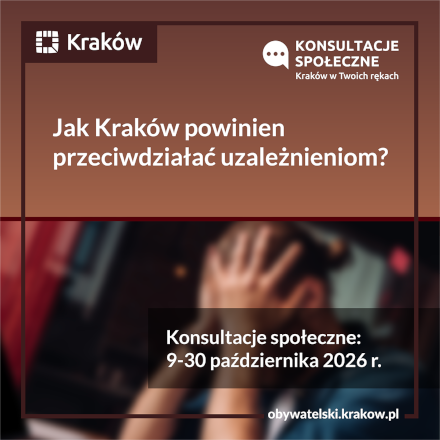 Jak Kraków powinien przeciwdziałać uzależnieniom? Wkrótce rozpoczną się konsultacje
